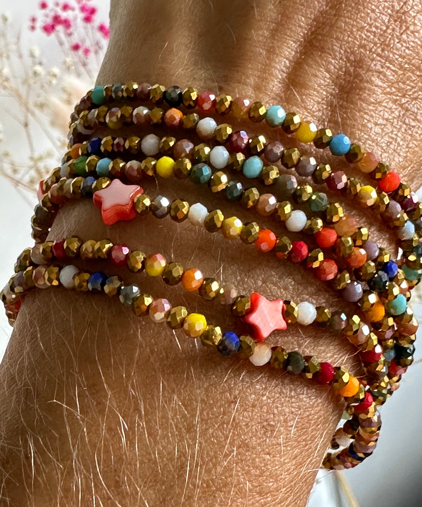 Vicky étoiles corail