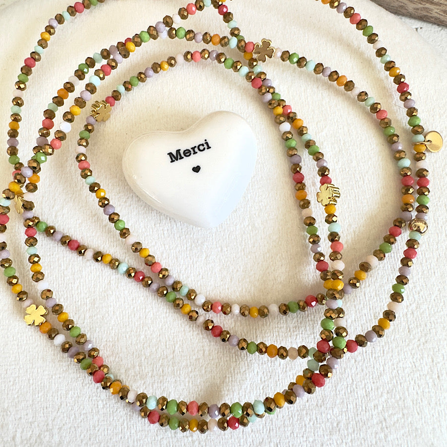 Candy Pop porté en sautoir – Version collier 1 tour