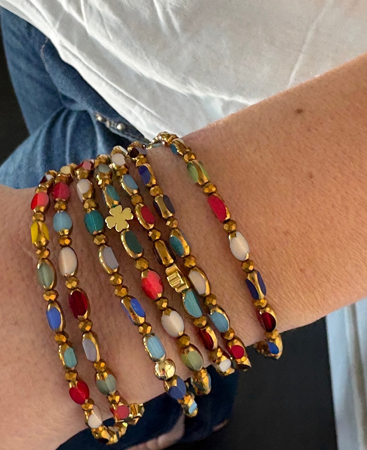 Rainbow Solaire Croix Dorée